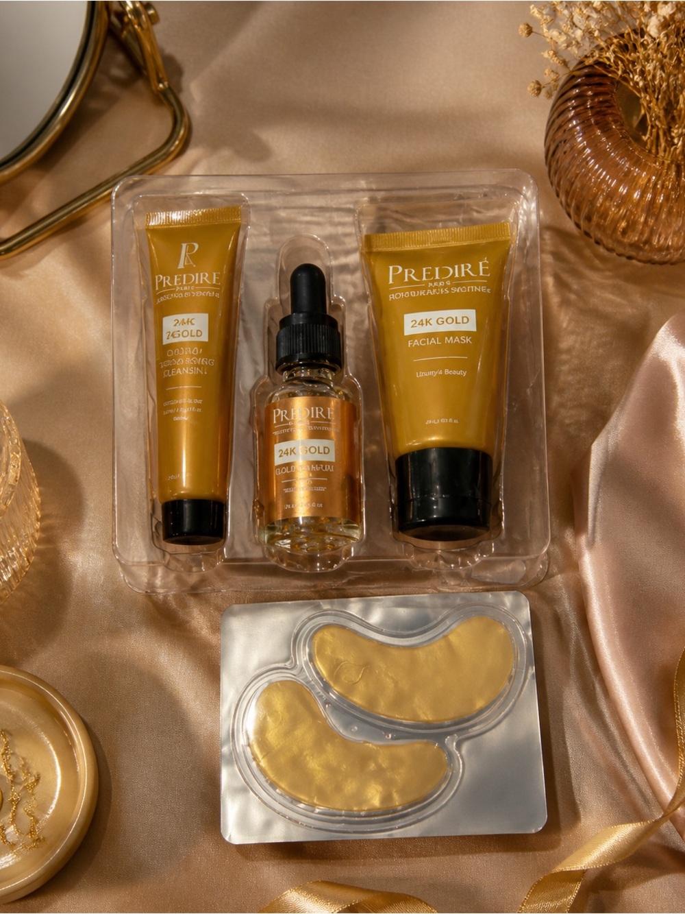 Prrdire 24K Gold Intensive Care Ritual Set.